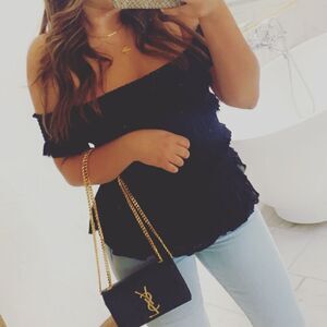 Black layering top